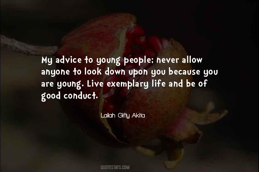 Good Life Advice Quotes #1837428