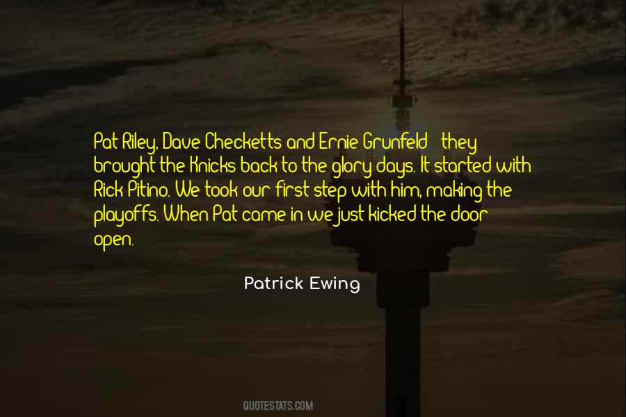 Making The First Step Quotes #1347290