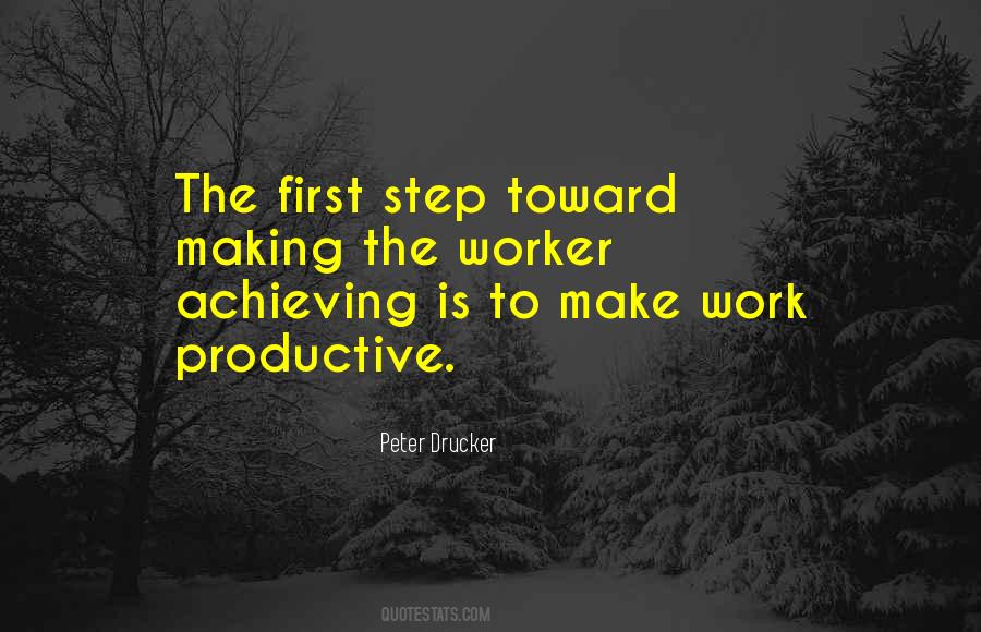 Making The First Step Quotes #451720