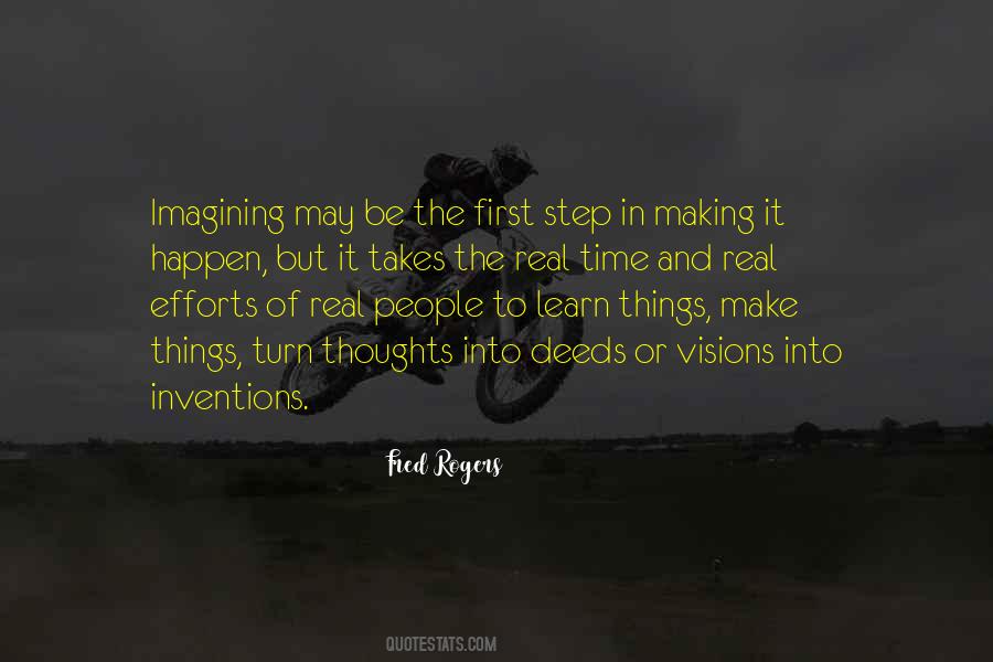 Making The First Step Quotes #508318