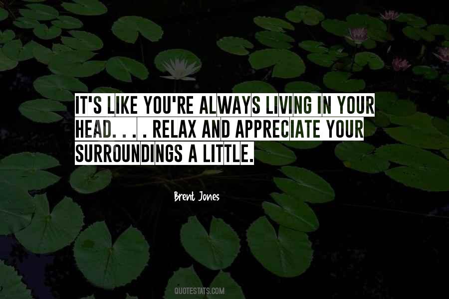 Your Surroundings Quotes #353447