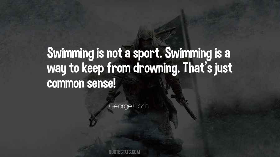 Quotes About Not Drowning #487664
