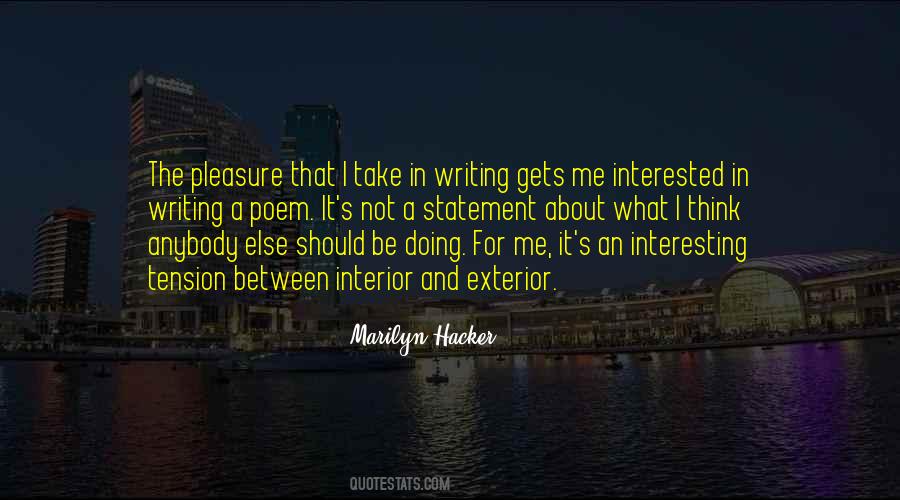 Interior And Exterior Quotes #835918