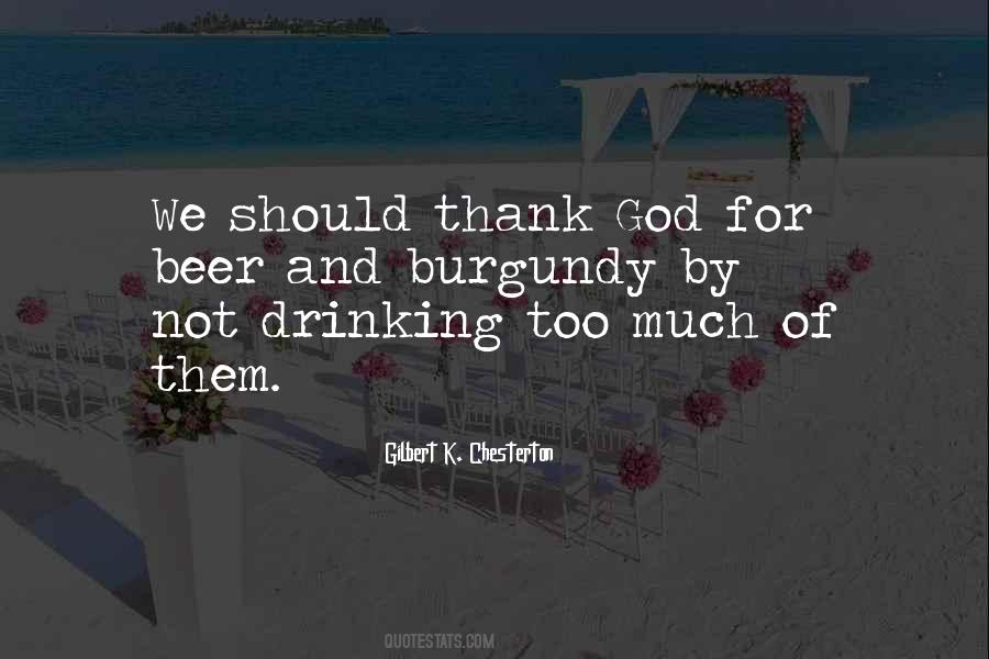 Quotes About Not Drinking #1123336