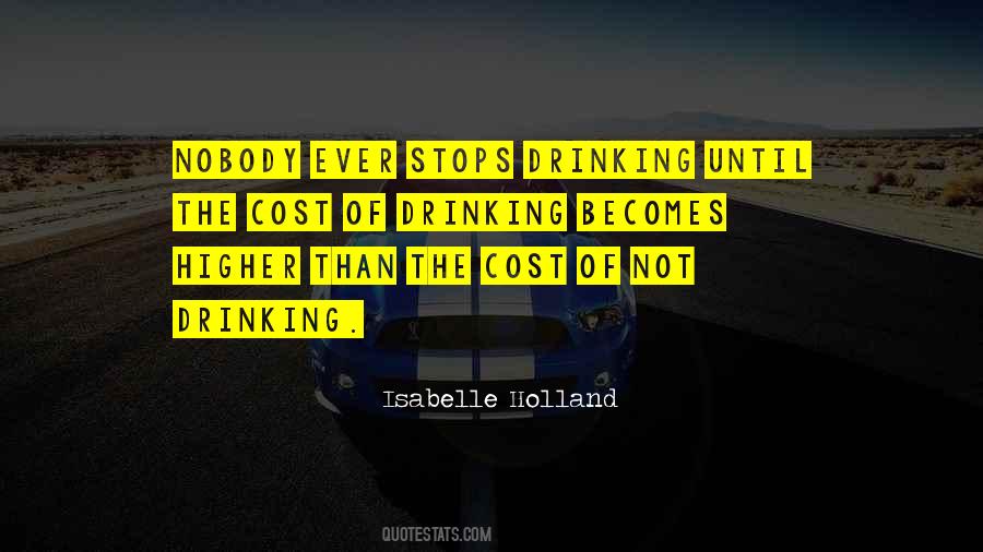 Quotes About Not Drinking #163101