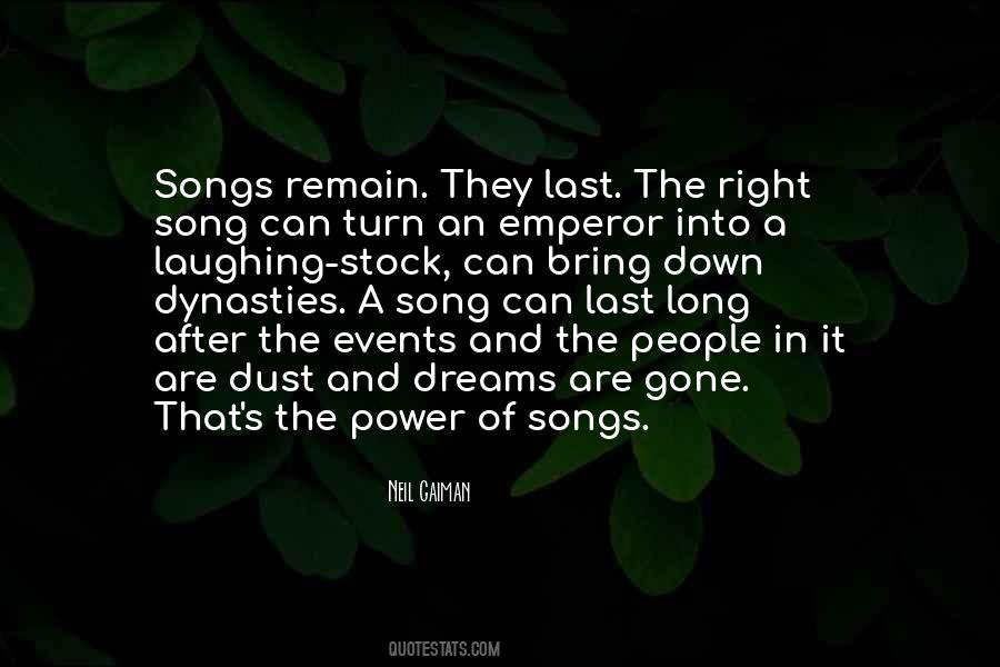 Songs Of Power Quotes #1157633