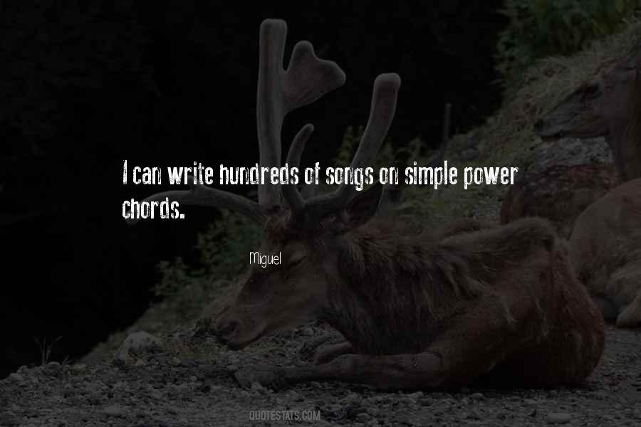 Songs Of Power Quotes #98757