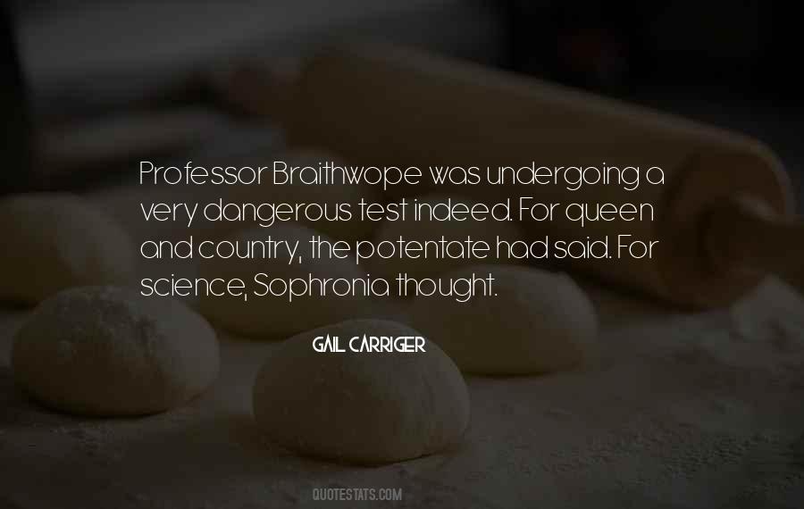 Professor Braithwope Quotes #77635
