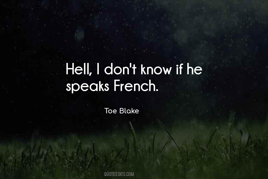Speaks French Quotes #629926