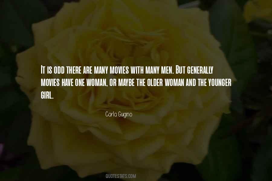 Younger Woman Quotes #1326826