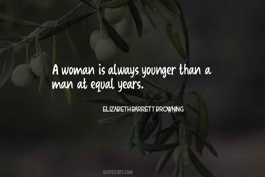 Younger Woman Quotes #341782