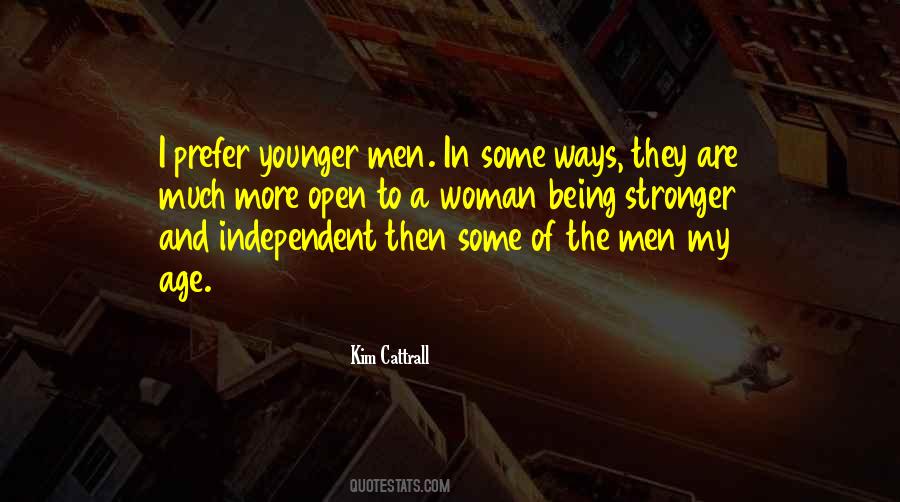 Younger Woman Quotes #507299