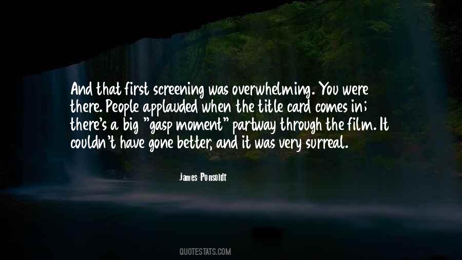 Surreal Moment Quotes #833369