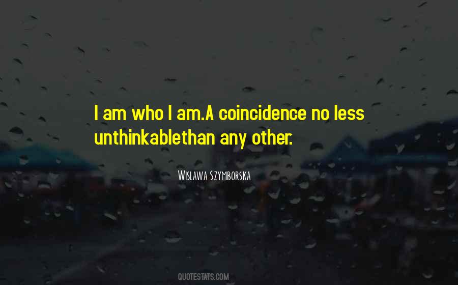 No Coincidence Quotes #1174127