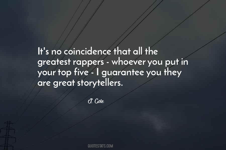 No Coincidence Quotes #1617196