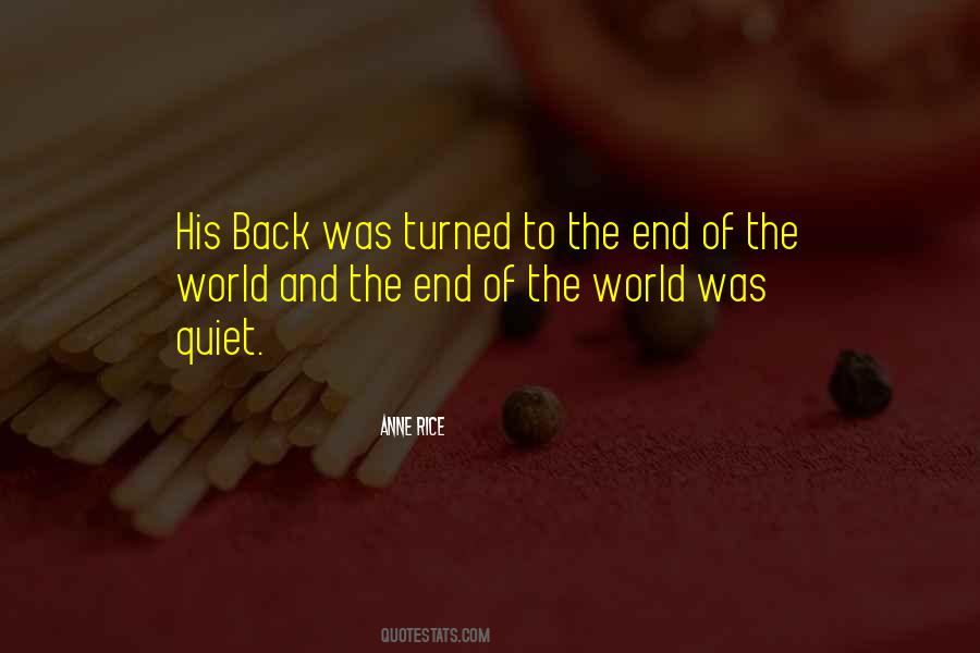 End Of World Quotes #11903
