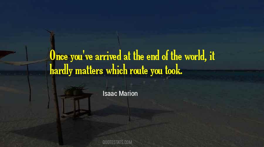 End Of World Quotes #1873
