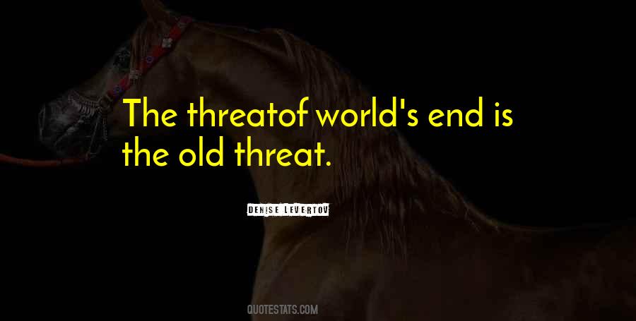 End Of World Quotes #86555