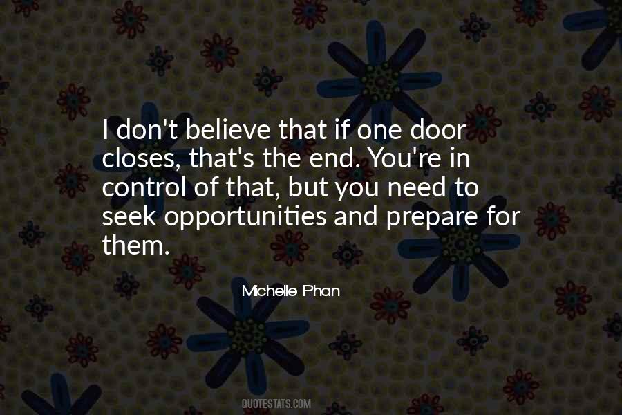 If One Door Closes Quotes #220582