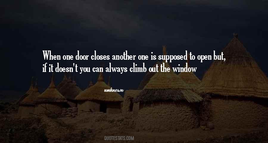 If One Door Closes Quotes #28288