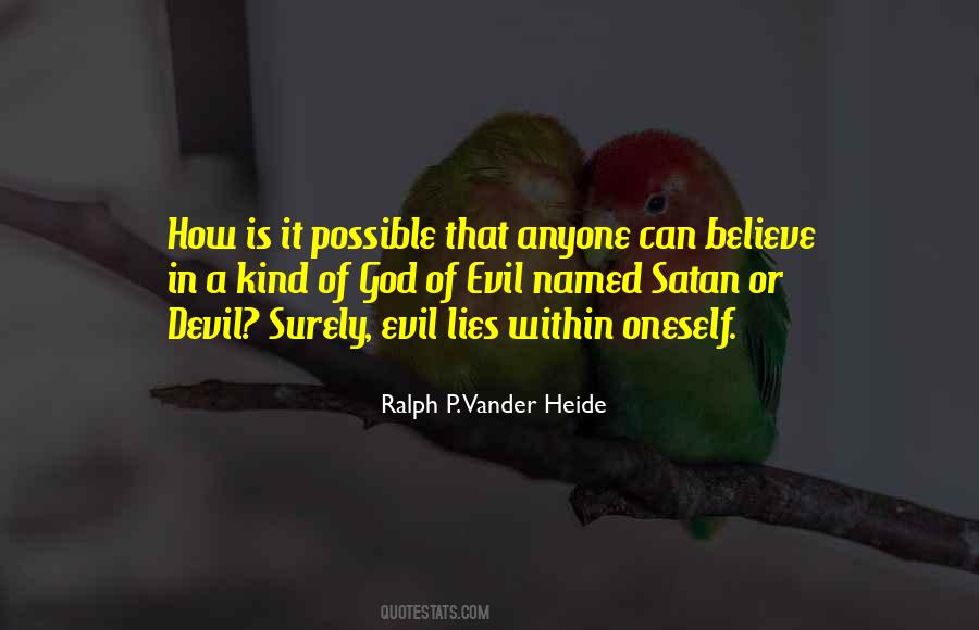 Devil Satan Quotes #1088175