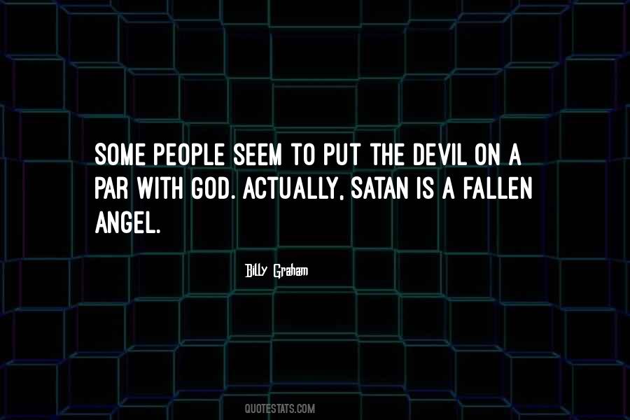 Devil Satan Quotes #23982