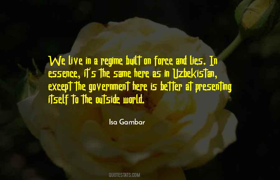 A Better World To Live In Quotes #1589099