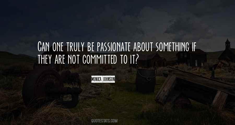 Quotes About Not Committed #1292770