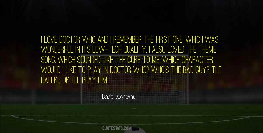 First Doctor Who Quotes #1420653