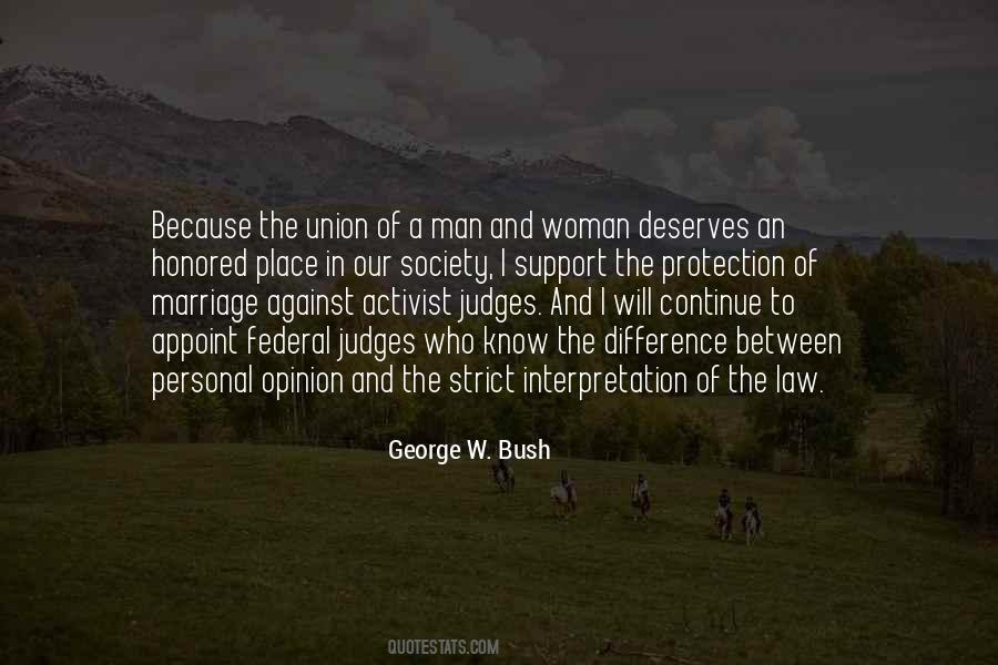 Union Of Marriage Quotes #1447364