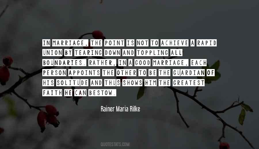 Union Of Marriage Quotes #1517072