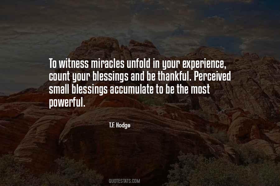 Small Miracles Quotes #1478686