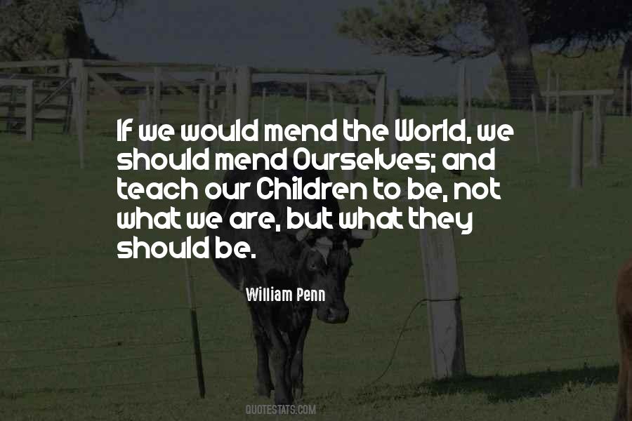 Teach Our Children Quotes #819950