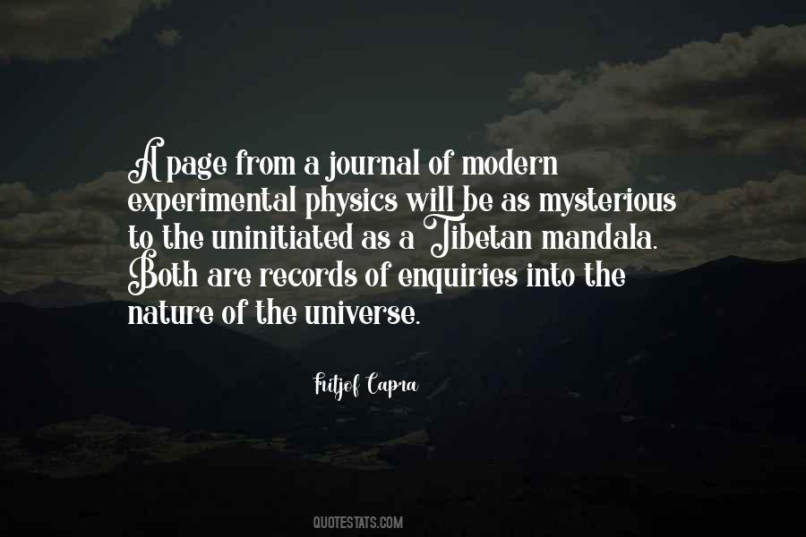 The Nature Of The Universe Quotes #796226