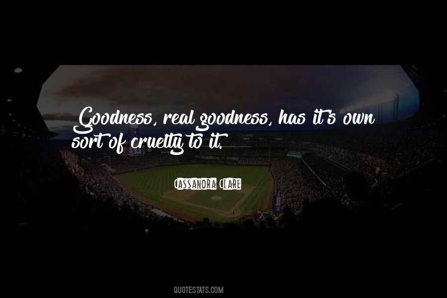 Real Goodness Quotes #242020