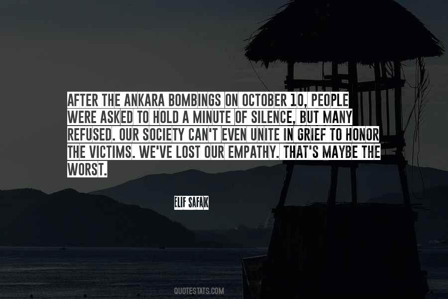 2 Minute Silence Quotes #1175672