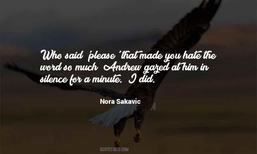 2 Minute Silence Quotes #514484