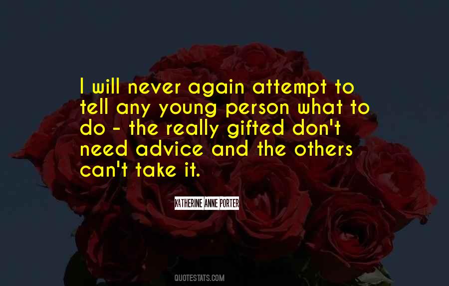 Never Young Again Quotes #1311926