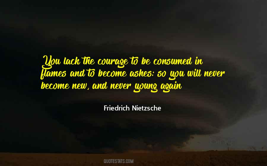 Never Young Again Quotes #474964