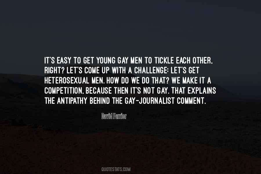 Gay Men Quotes #1270033