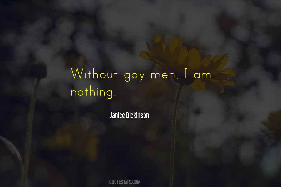 Gay Men Quotes #1311750