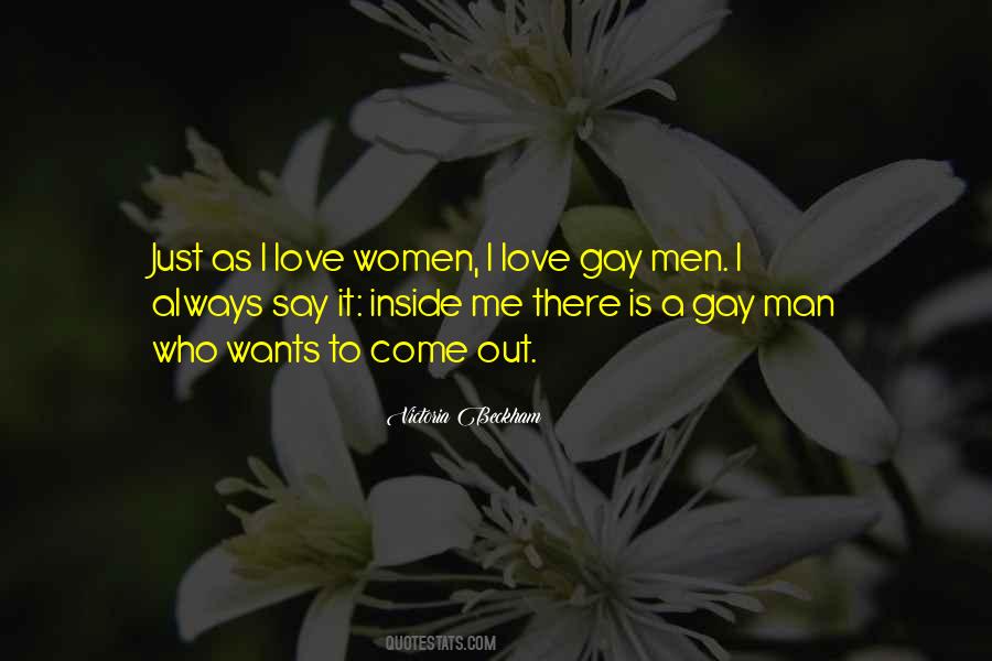 Gay Men Quotes #237770