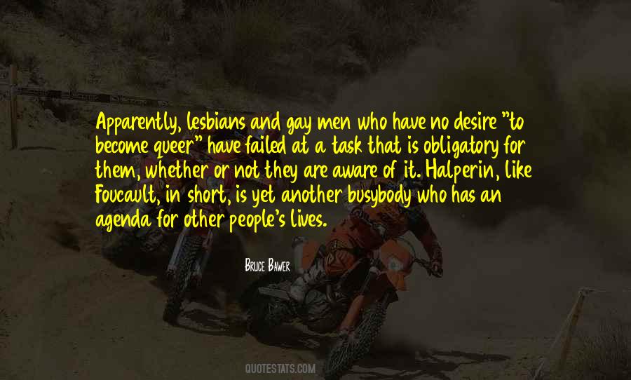 Gay Men Quotes #306292