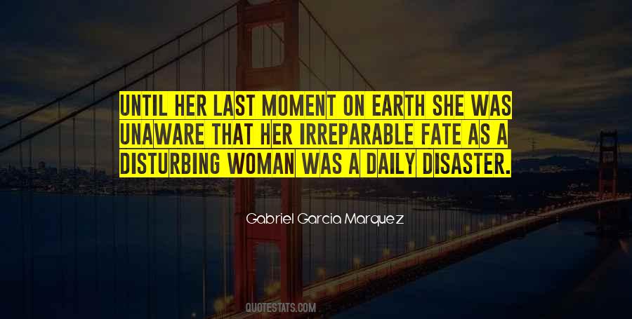 Earth Disaster Quotes #615986