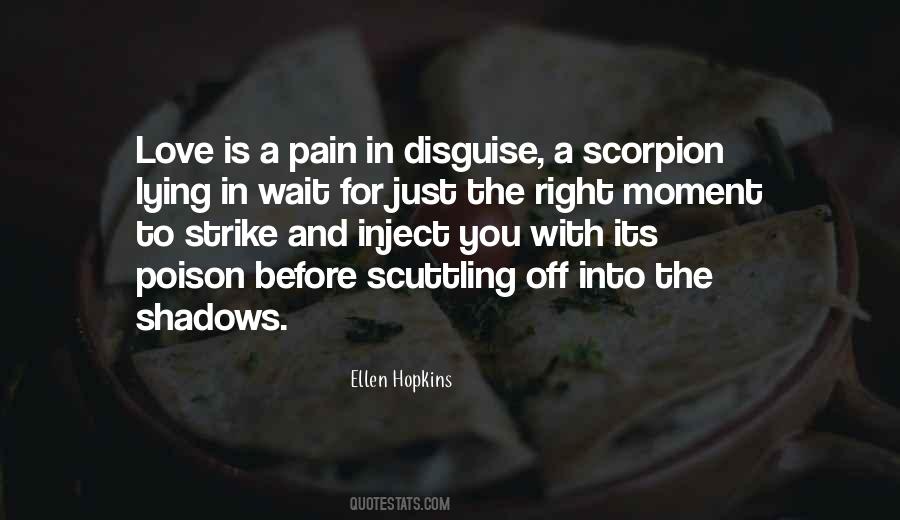 Pain Is Love Quotes #131599