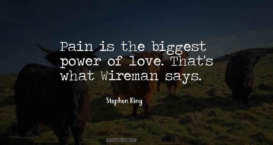 Pain Is Love Quotes #30307