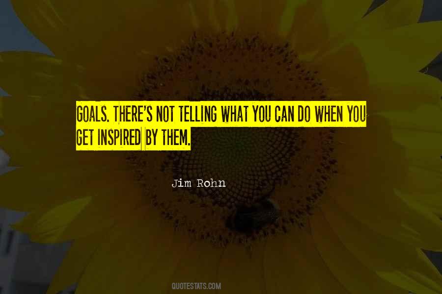 Not Setting Goals Quotes #809847