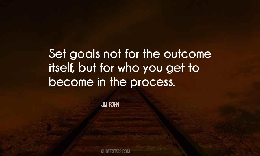 Not Setting Goals Quotes #811538