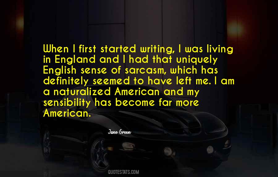 My Sensibility Quotes #1548774