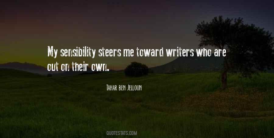My Sensibility Quotes #351355